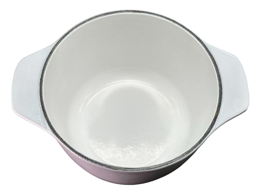2 ⚜️ ANCIENNE Cocotte Caquelon en Fonte Émaillée Nomar 17