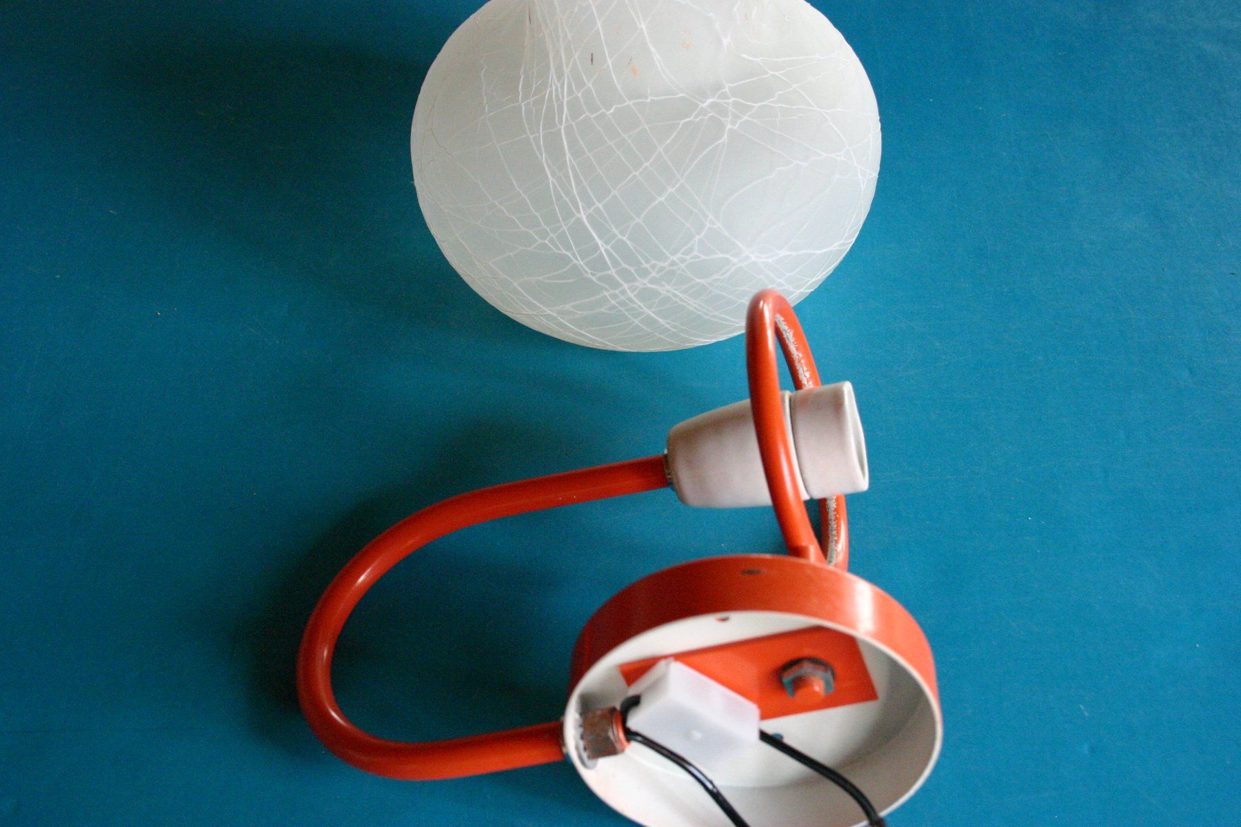 Lampade: Wandleuchte, Wandlampe mit Opalglas – Usato da Winkel venduto da gabriele56 3