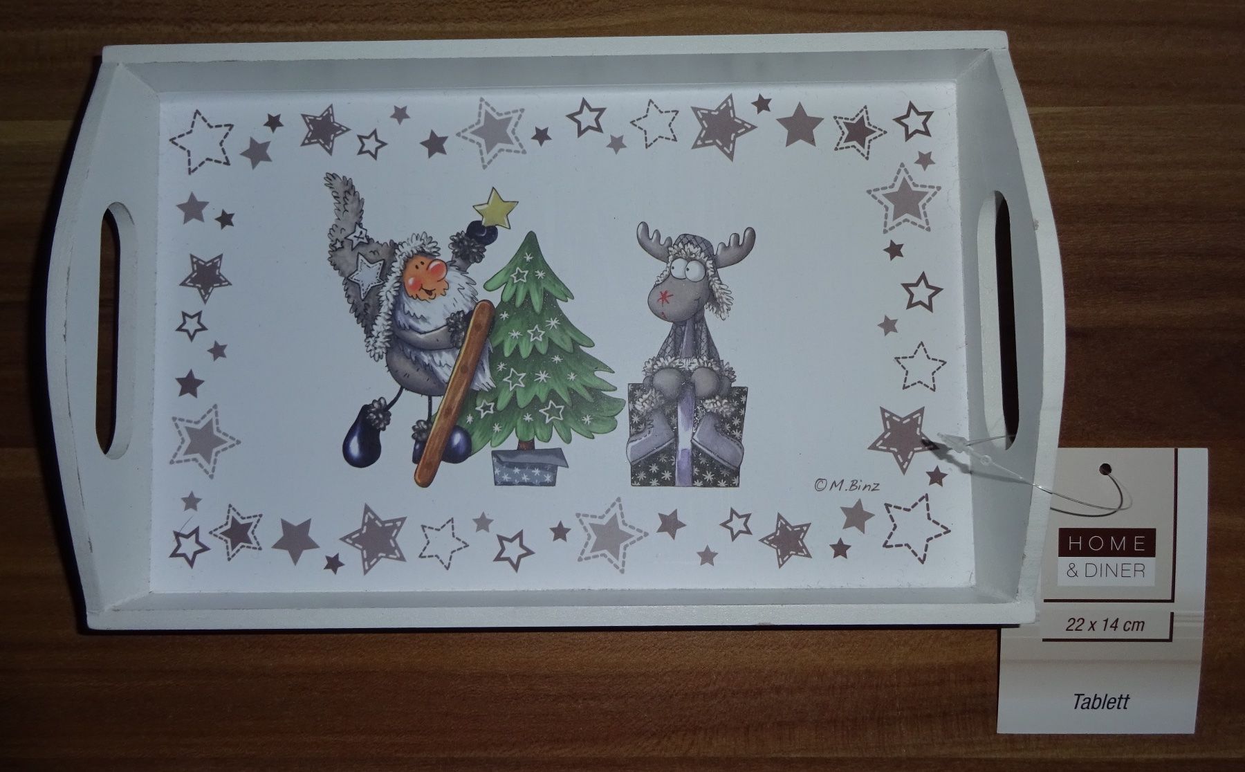 Tutte le decorazioni: Weihnachts-Tablett – Nuovo e nell'imballaggio originale da Wagenhausen venduto da FrauLang