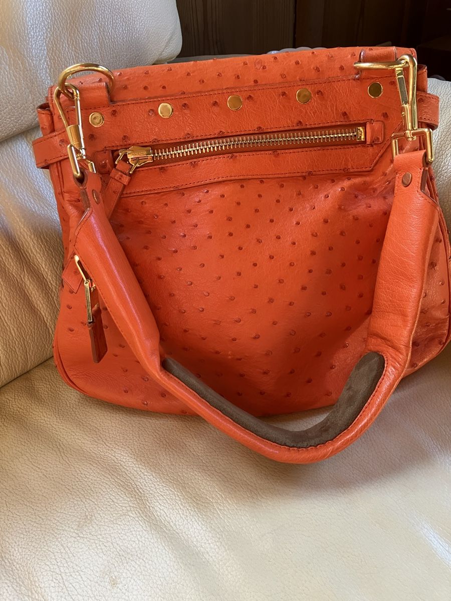 Tom Ford Sacs femmes: Echte Straussenleder Tasche von Tom Ford – Neuf (Voir description) à Bassersdorf par groovygremlin 1