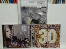 CD Sammlung: Christy Doran, Koch-Schütz-Studer - 3x