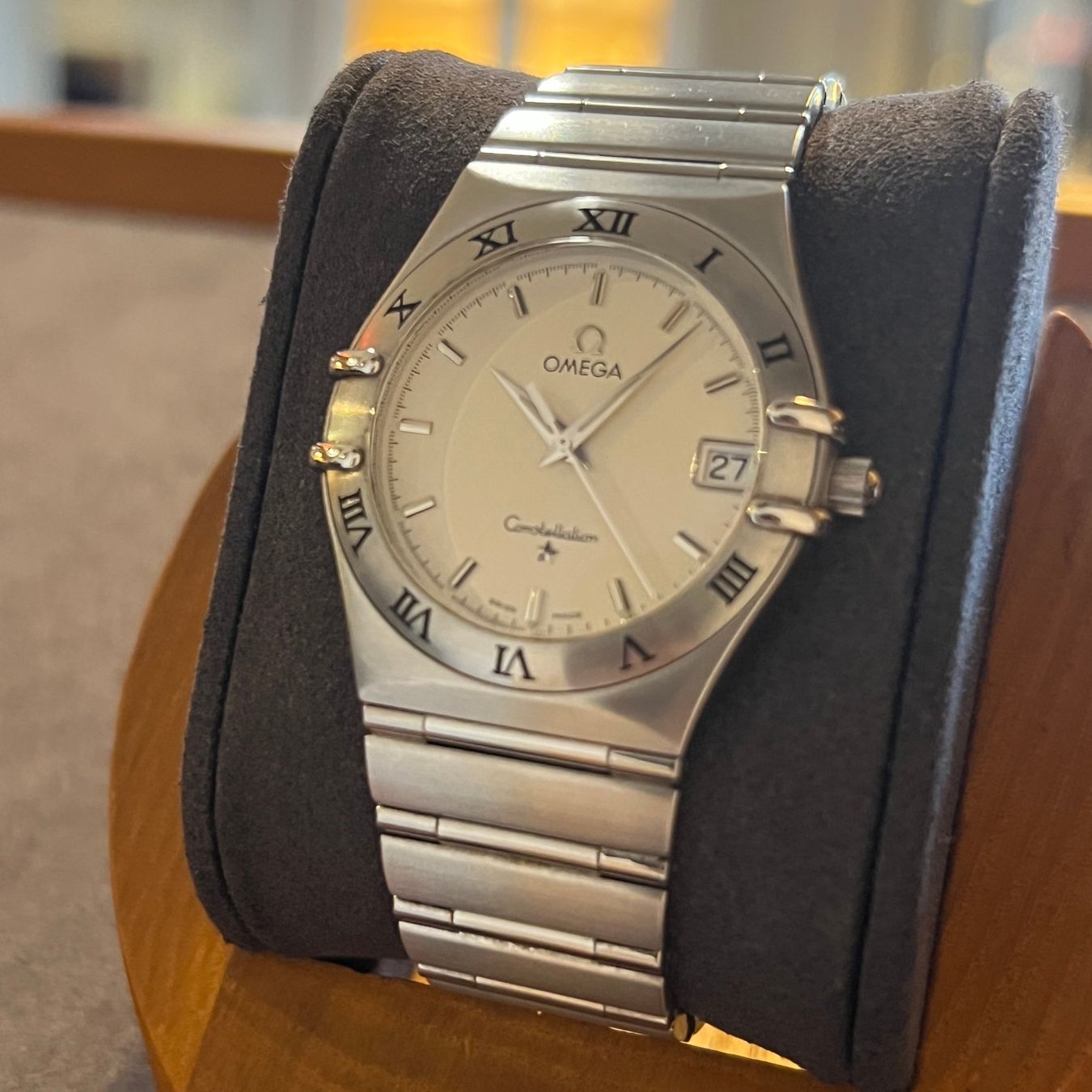 Omega Montres: Omega Constellation Manhattan Silver Dial 1552/862 – D'occasion à Carouge GE par Watchaser 2