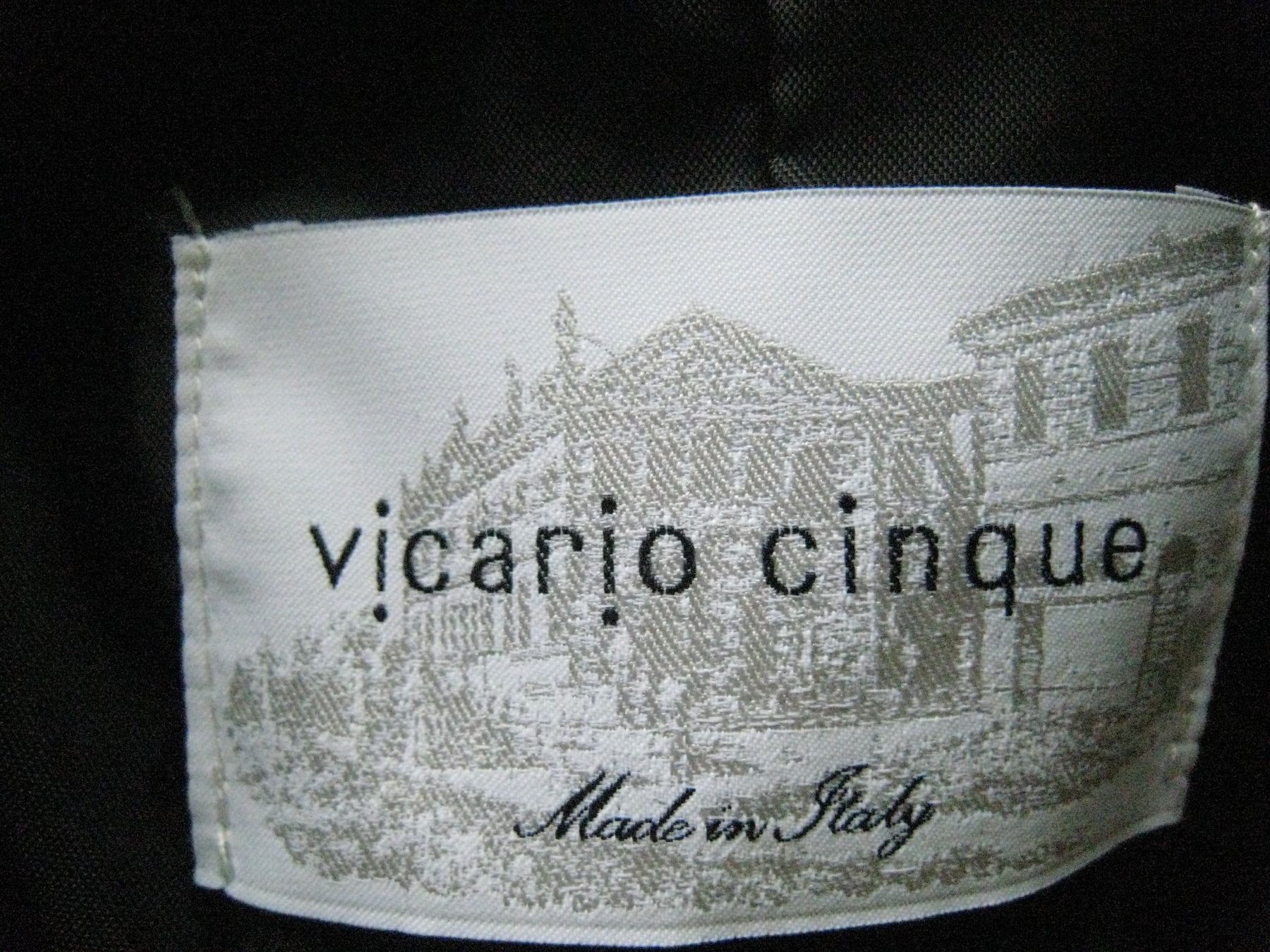 Cinque Giacche: schwarzer Kunstleder Blazer / Vicario Cinque / M – Nuovo (secondo la descrizione) da Gipf-Oberfrick venduto da Brogle-Larson 2