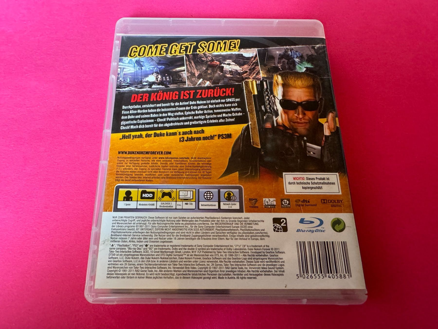 Sony Spiele: DUKE NUKEM FOREVER SPIEL FÜR PS3 – Gebraucht aus Hägendorf von Briansgameshop 2