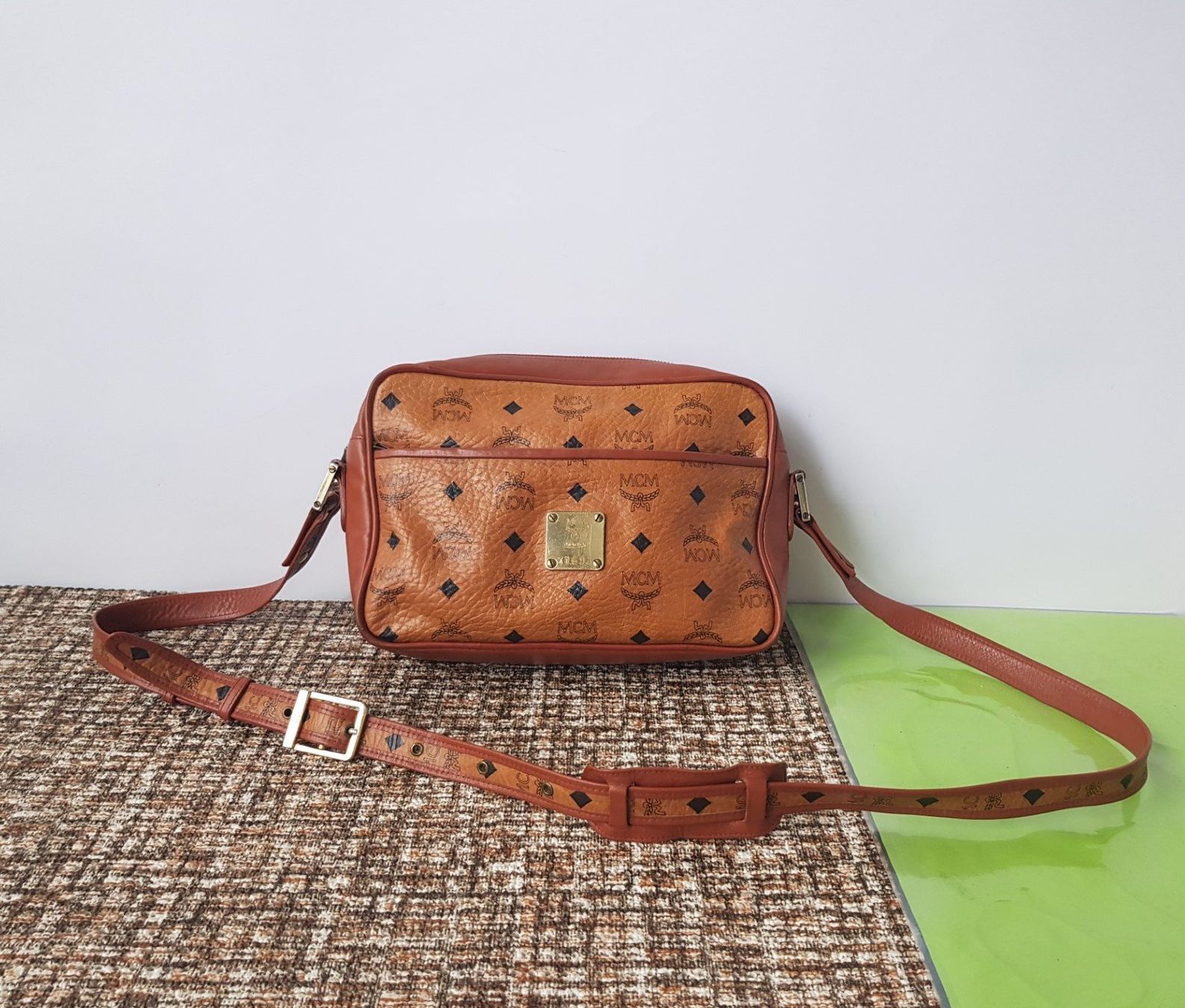 Mcm Borse da donna: MCM Umhängetasche Cognac – Usato da Basel venduto da Birs868