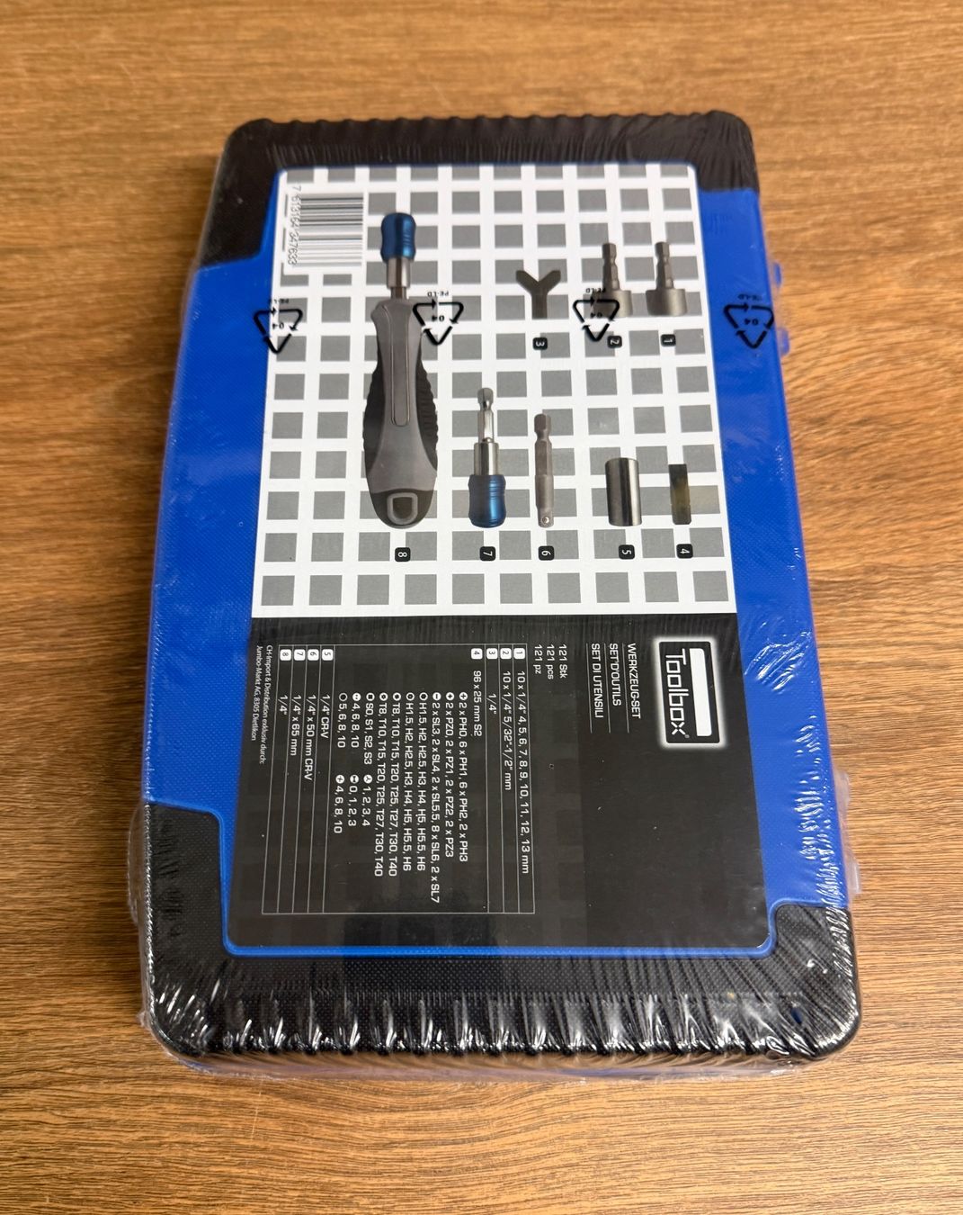 Tutti gli attrezzi: Toolbox Schraubenzieher-Set, 58-teilig, Top Zustand – Nuovo (secondo la descrizione) da Nussbaumen AG venduto da olitech5415 1