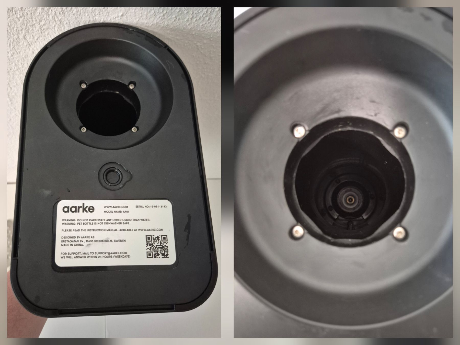 Aarke Elettrodomestici da cucina: AARKE Carbonator II Wassersprudler Silber – Usato da Dübendorf venduto da digital_bath 9