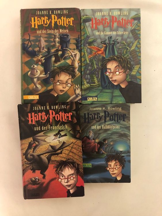 4x Bucher Harry Potter Kaufen auf Ricardo