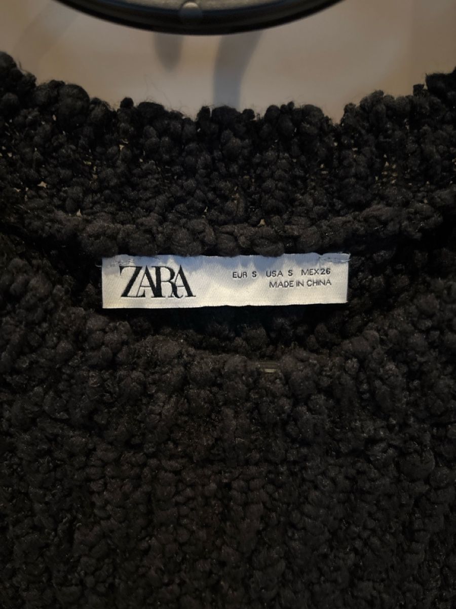 Zara Top: Zara Strickweste Schwarz Gr. S – Usato da Rorschacherberg venduto da Kpas 1