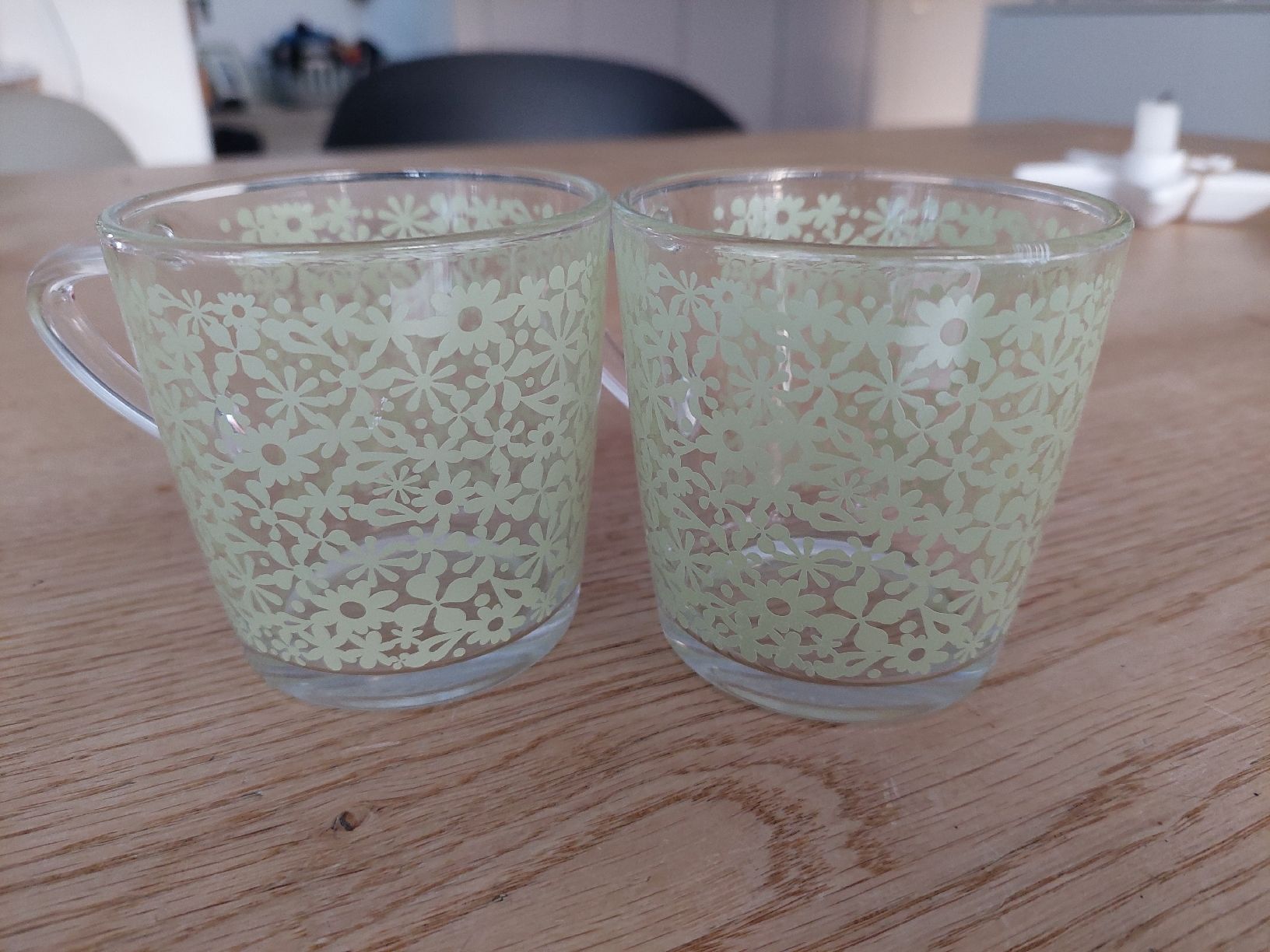 Ikea Tazze: Teetassen 2-er Set mit Blumenmuster,IKEA – Usato da Niederbuchsiten venduto da Dins01