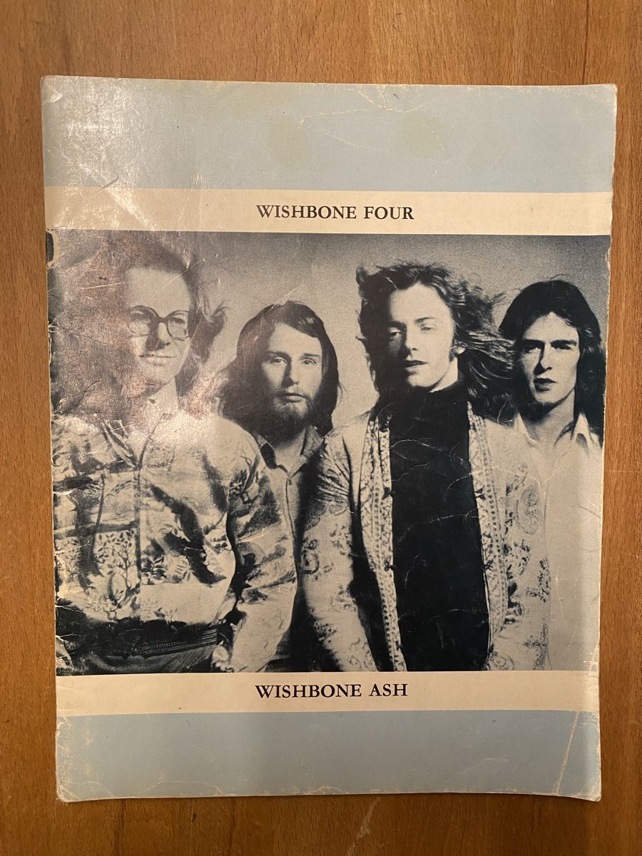 Libri: Wishbone Ash Notenheft von 1973, 28 Seiten – Usato da Wohlen AG venduto da reswo01