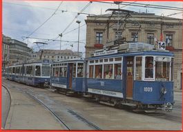 ZÜRICH Städtische Strassenbahn - Tram No. 14 - Bhf. Oerlikon