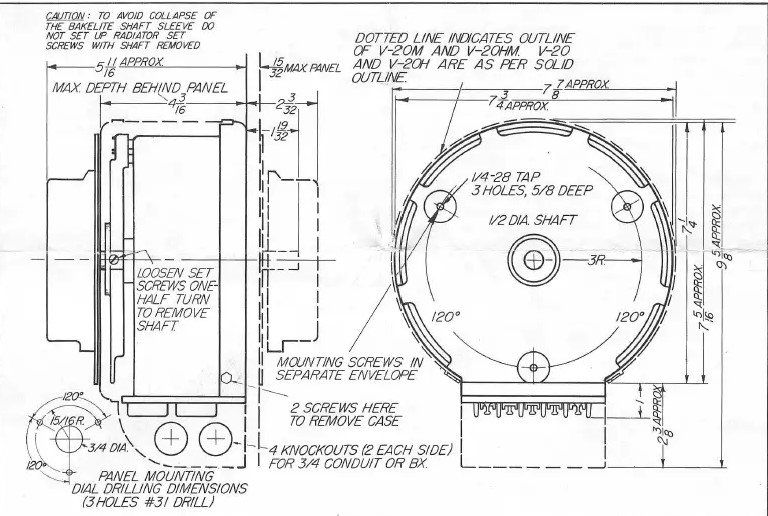 Alimentazione elettrica: Stelltransformator/Regelltrafo/Variac 230VAC/ 0-270VAC/10A – Usato da Horw venduto da Arta20000 3