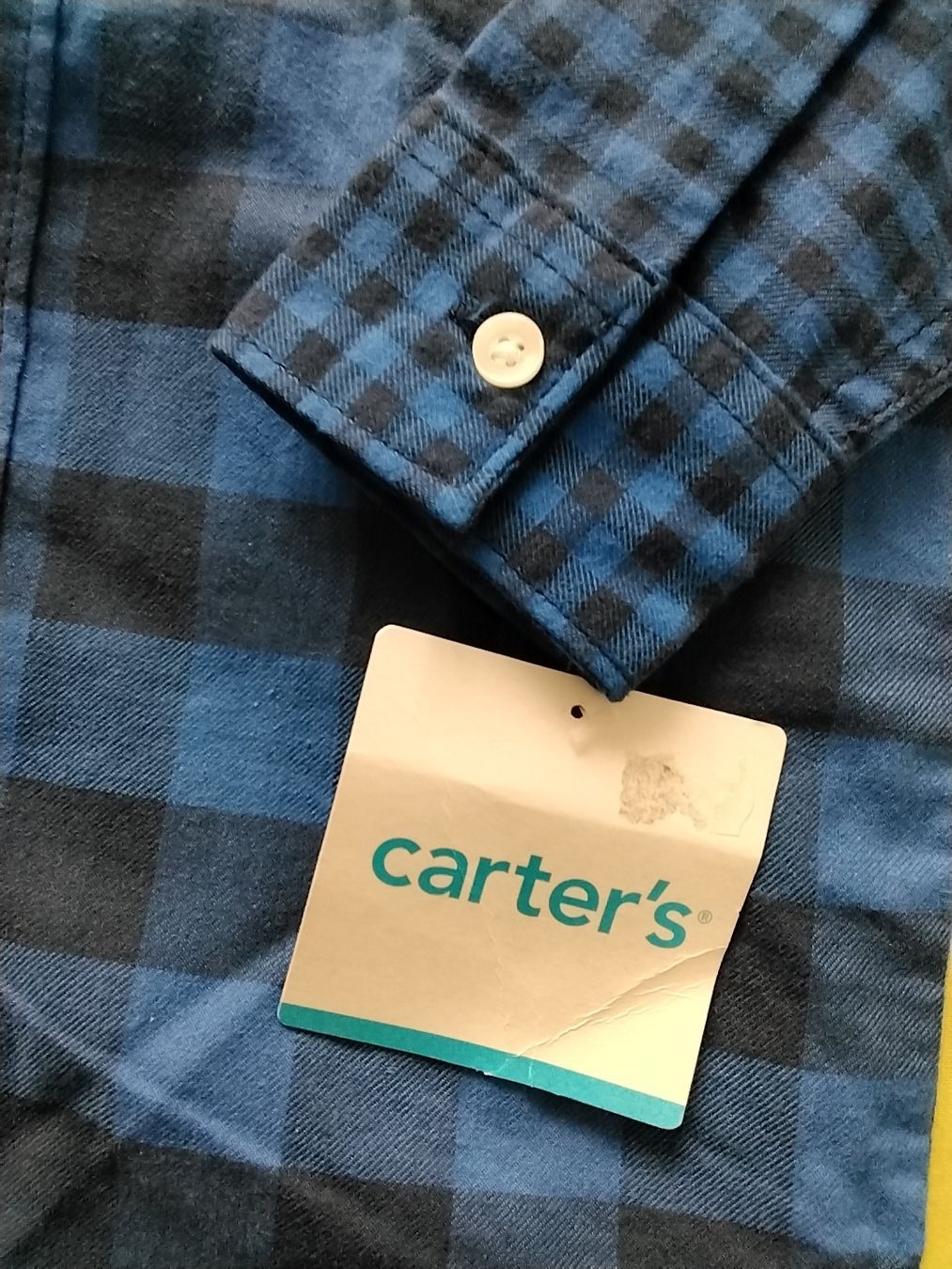Camicie, T-shirt & Polo: Carter's Hemd kariert Gr. 104 – Nuovo e nell'imballaggio originale da Balterswil venduto da Meerdeern 2