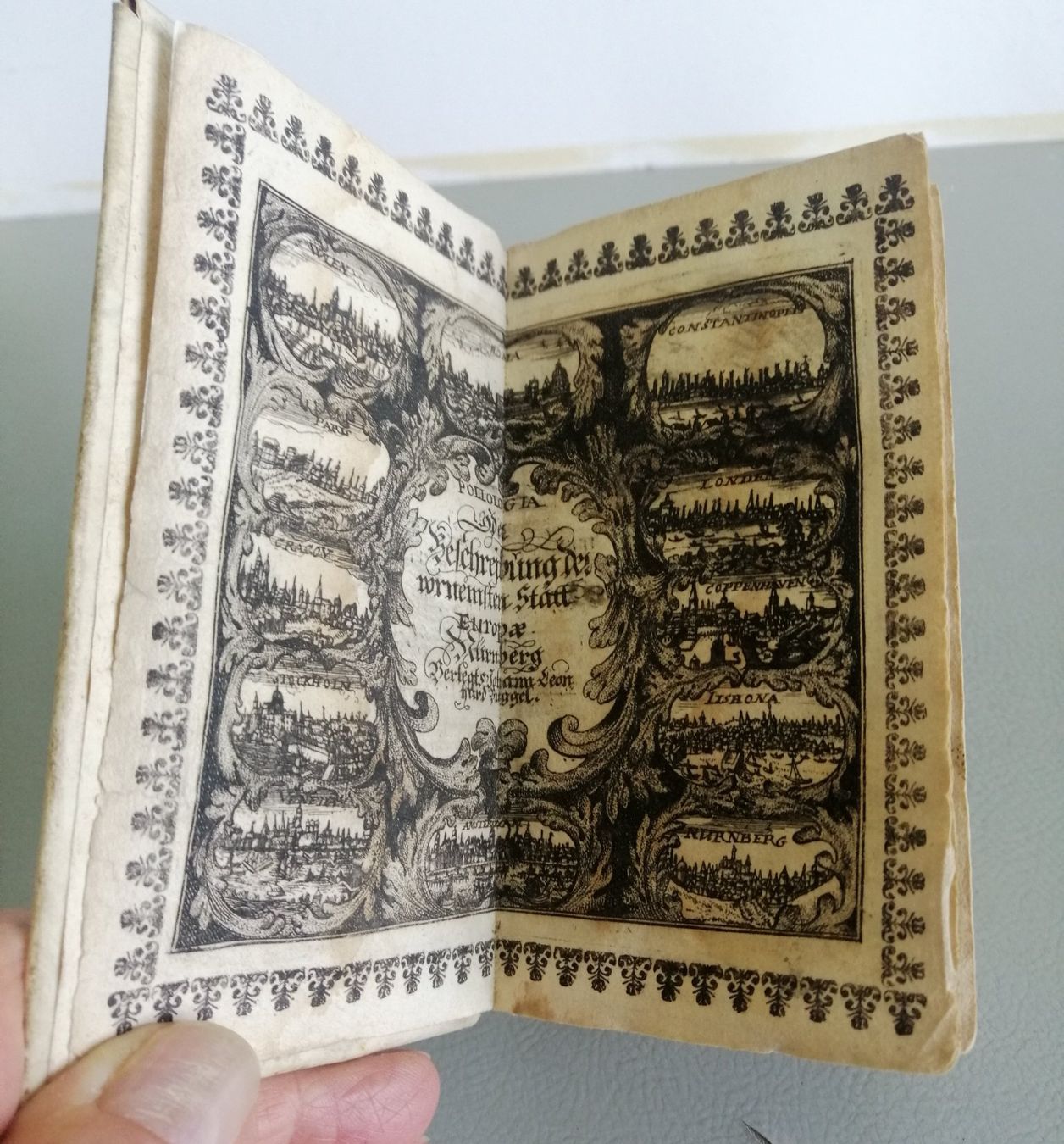 Livres: Antikes Buch "Poliologia" 1702 – D'occasion à Mörschwil par Erwin8242 2