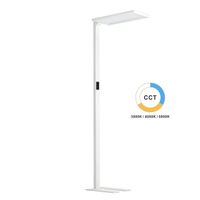 LED Büro Stehleuchte, Weiss, CCT, 