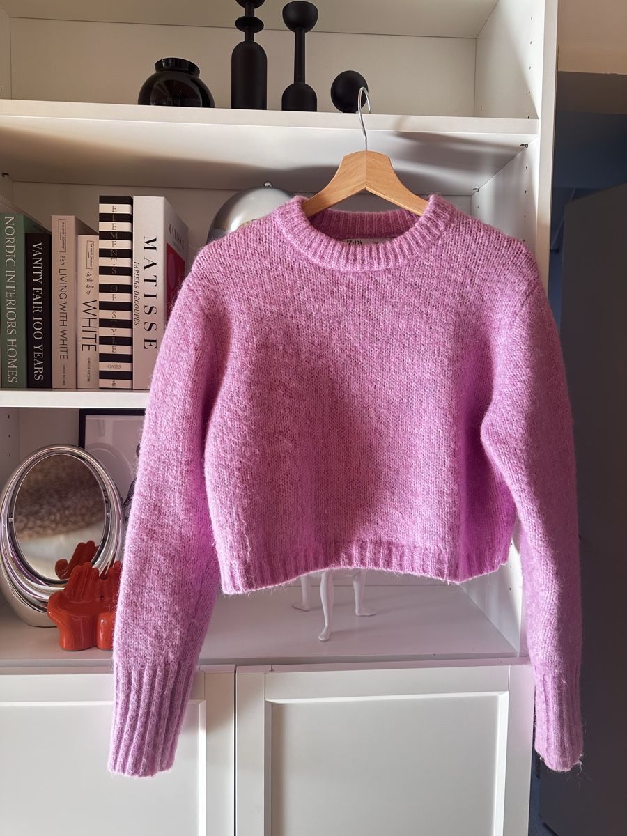 Zara Maglioni & Felpe: ZARA Strickpullover Pullover rosa y2k COS H&M minimalistisch – Usato da Zürich venduto da Lotta1509