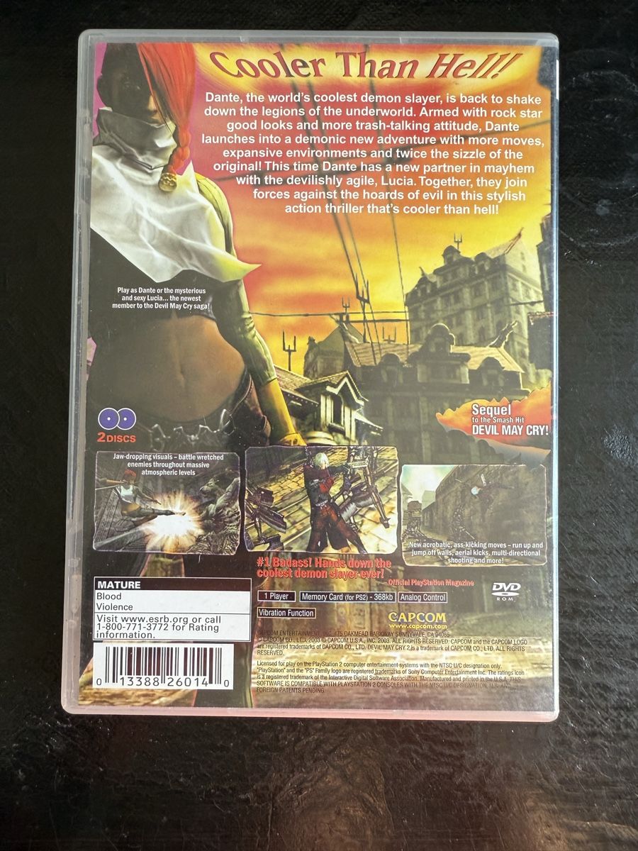 Spiele: Devil May Cry 2 - PS2 US – Gebraucht aus La Tour de Peilz von Games_paradise 1