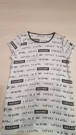 T-shirt - tunique toute en transparenc L marque Vert de Rage