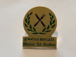 1 Pin Fressbeizli Blume St. Gallen
