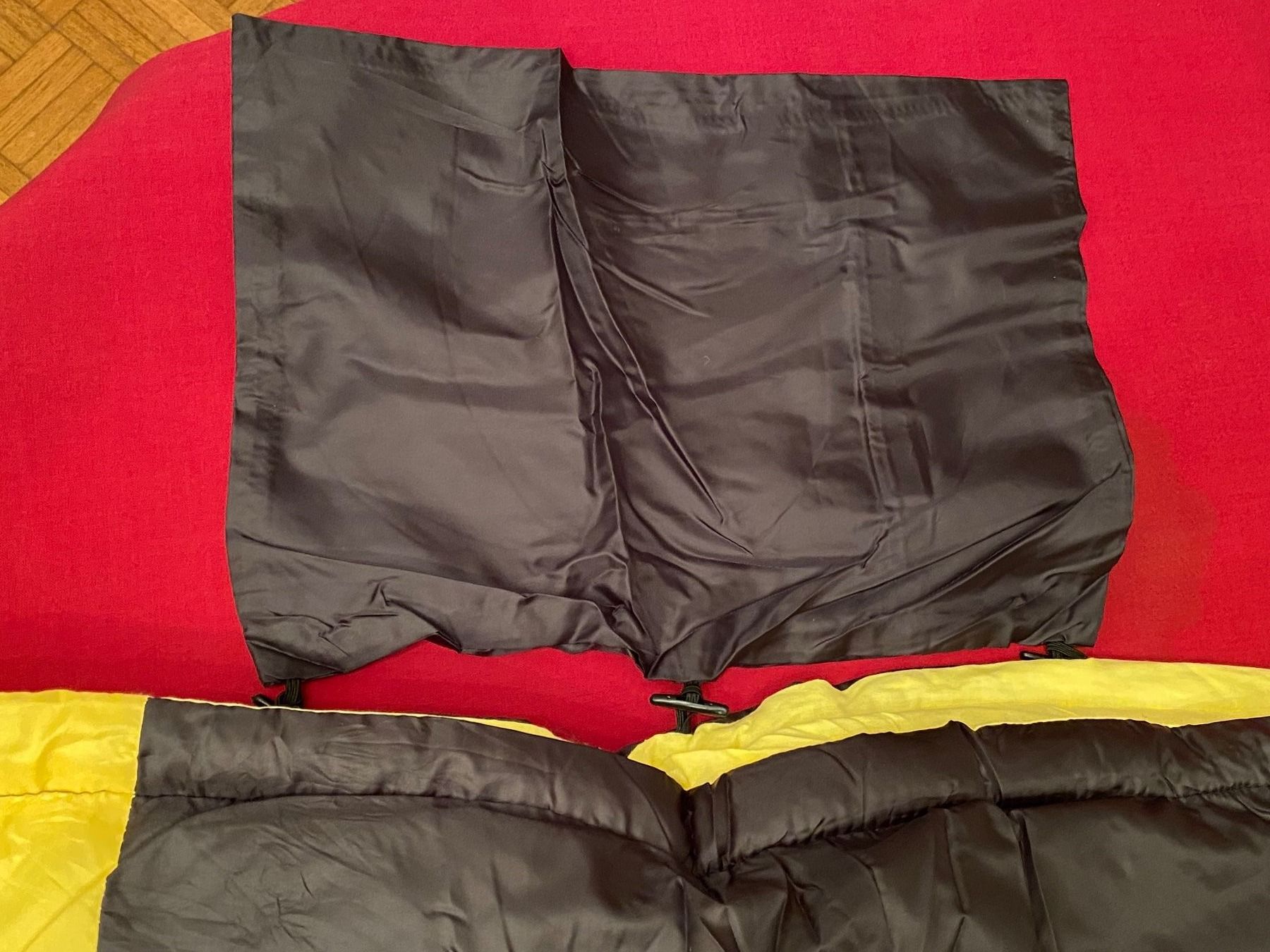 Maranello Schlafsack, schwarz/gelb, neu (Gebraucht) in Dietlikon fr CHF  27.5  mit Lieferung auf Ricardo kaufen