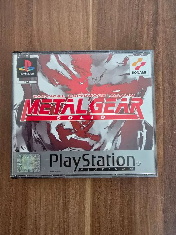 Metal Gear Solid (PS1/PAL) (Gebraucht) in Zürich für CHF 23 - mit Lieferung auf kaufen