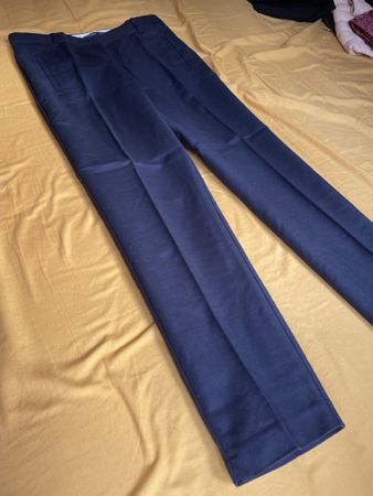 Mango Anzugshose, Dunkelblau / navy blue, Gr. 36, neuwertig