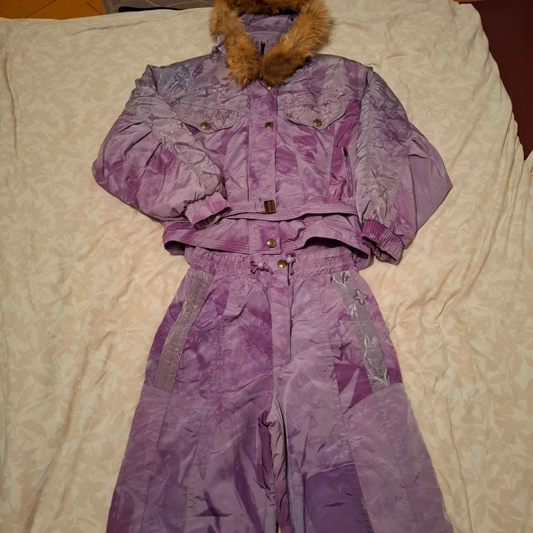 Veste de ski vintage rodéo femme taille 14 bleu