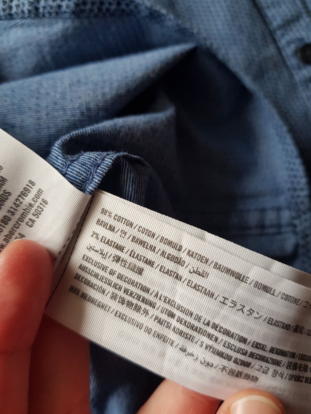 Hollister Hemden: Stretch Hemd von Hollister Gr.M – Gebraucht aus Gwatt (Thun) von umwelt-brocki 2