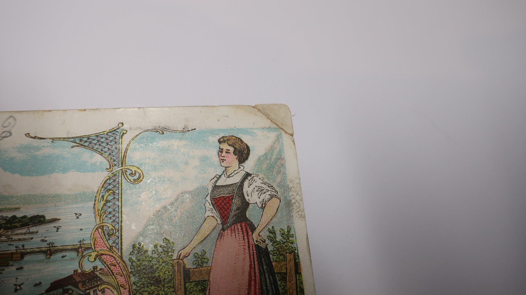 Cartoline postali: Gruss aus Zürich  1900 – Usato da Cormoret venduto da Pascalll2001 3