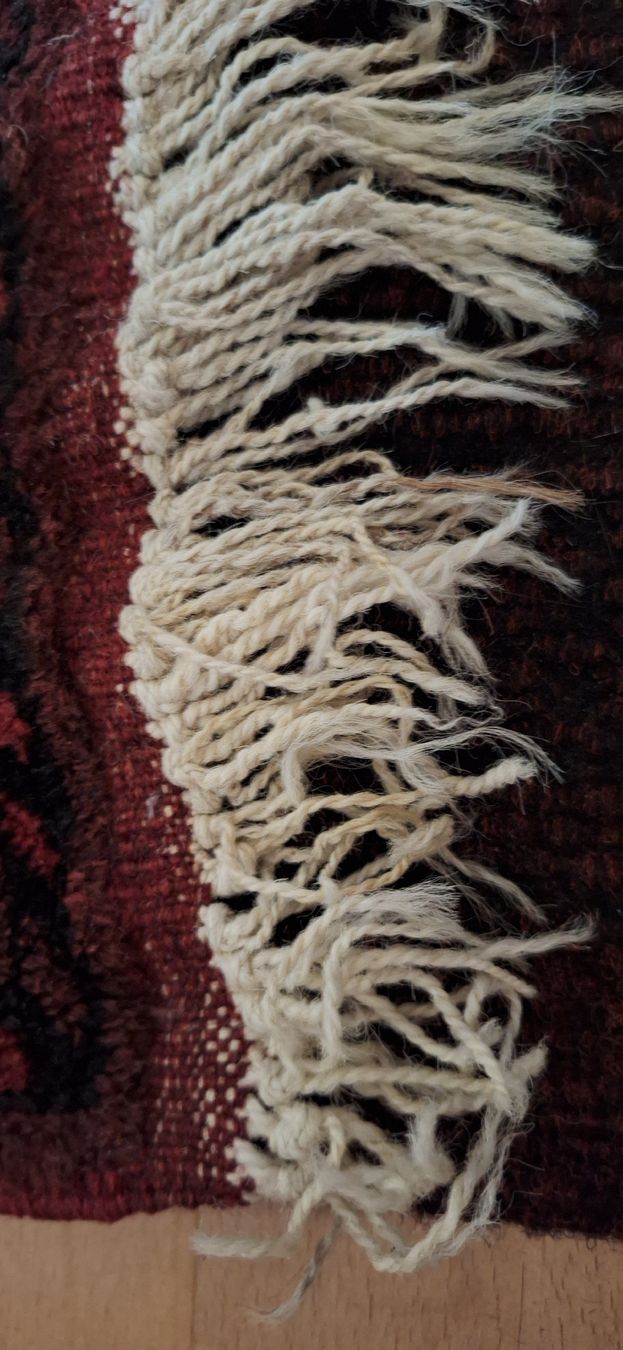 Tappeti: 83x97.5 dunkelroter Afghan Teppich – Usato da Emmenbrücke venduto da abu_9mj8 4