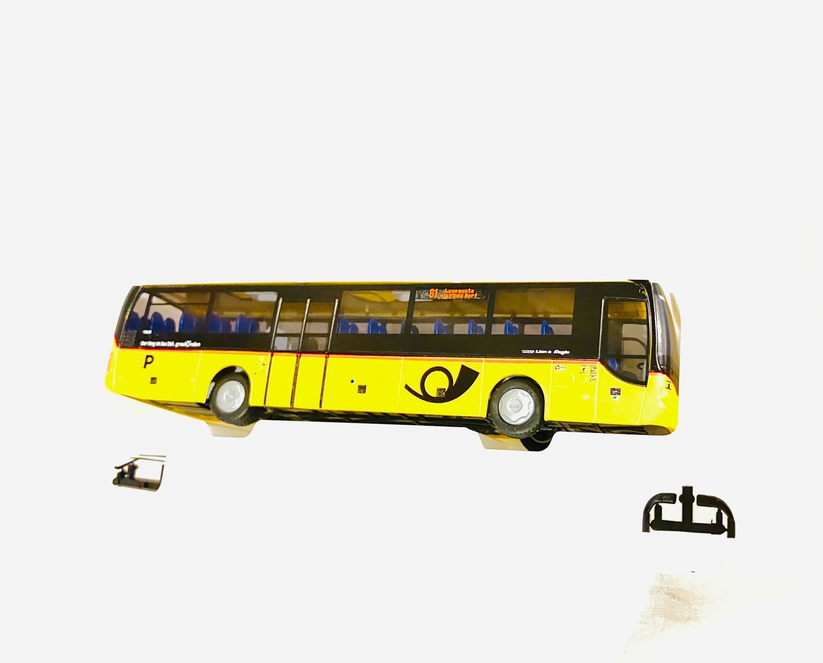Rietze Modellini di ferrovie: MAN Postauto mit neuem POST LOGO H0 in OVP – Nuovo e nell'imballaggio originale da Oberbuchsiten venduto da Orsetto24 4