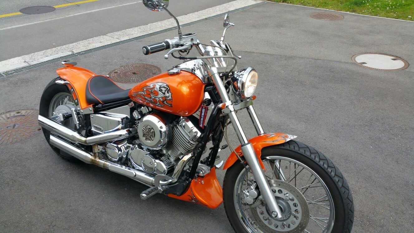 Yamaha Chopper: Custom Yamaha Dragstar 650 – Usato da Rorbas venduto da Sabdra03 1