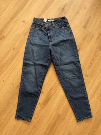 Levi's Jeans High Waisted Mom blau Grösse W29 L27