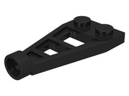 Lego 3x System Platte Space 1x2 (4596) schwarz