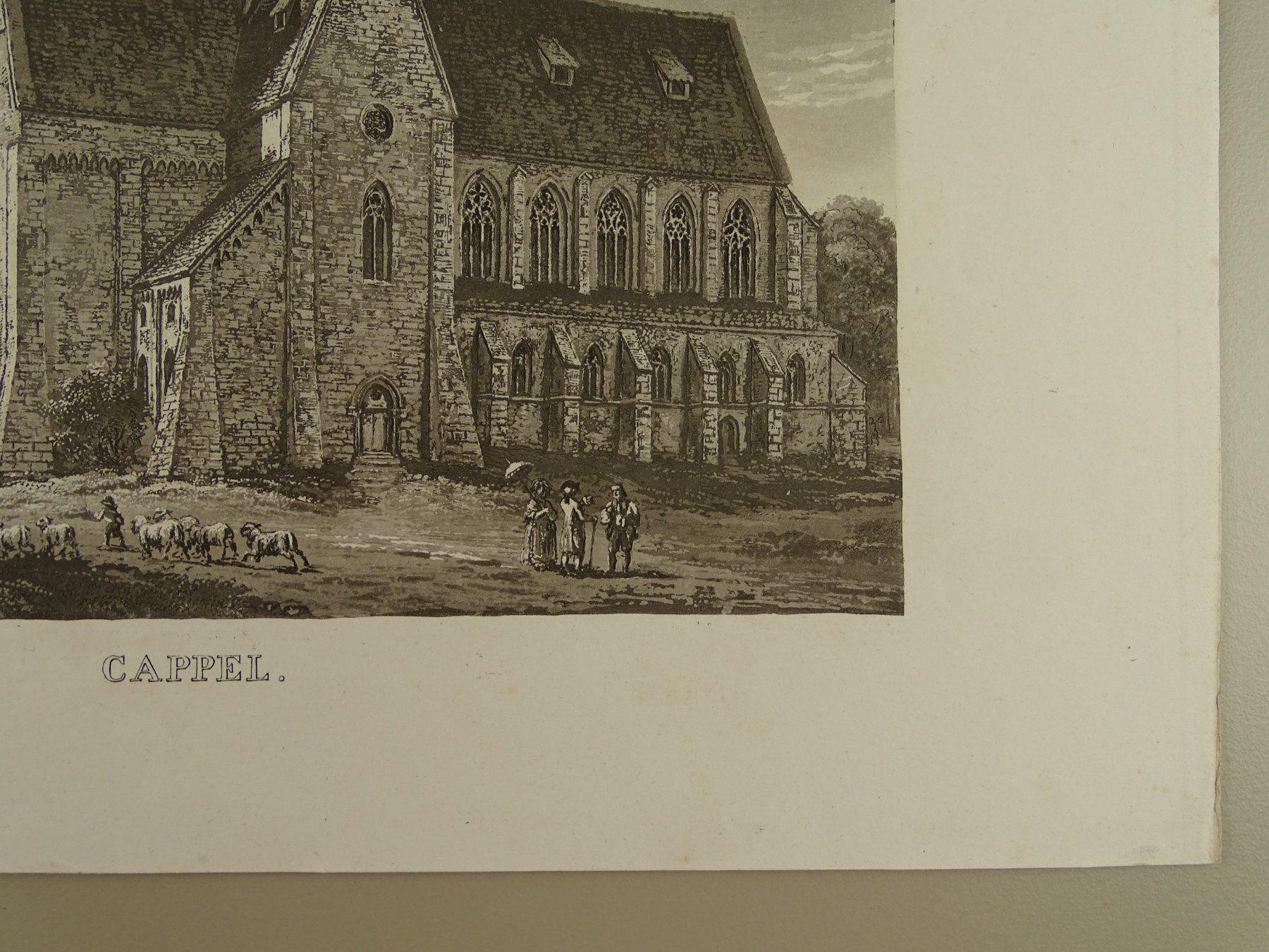 Incisioni: KAPPEL, CAPPEL, AQUATINTA 1845 – Usato da Grüningen venduto da Kartensammler 6