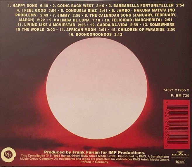 CD: Boney M. - Kalimba de Luna – Usato da Grüningen venduto da azulgris 1