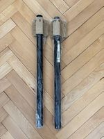 2x Tischbein Schwarz Ikea Adlis