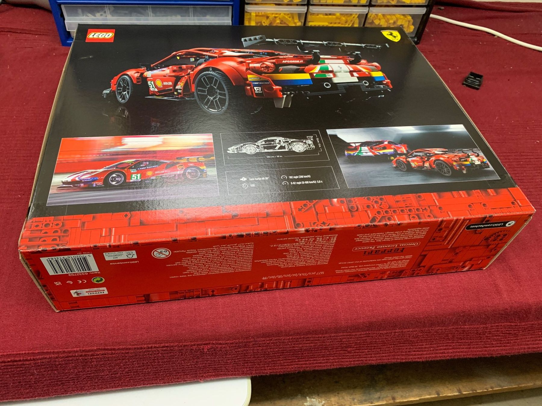 Lego Baukästen: LEGO Technic - Ferrari 488 GTE - 42125 /OVP/MISP/EOL – Neu und originalverpackt aus Limpach von Rambolino 4