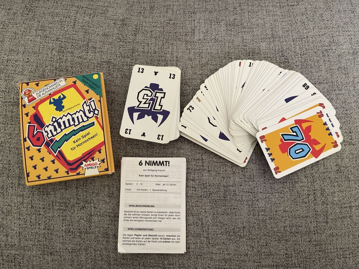 Amigo Giochi: Kartenspiel 6 Nimmt!  – Nuovo (secondo la descrizione) da Oberrieden venduto da Boccia1981 1
