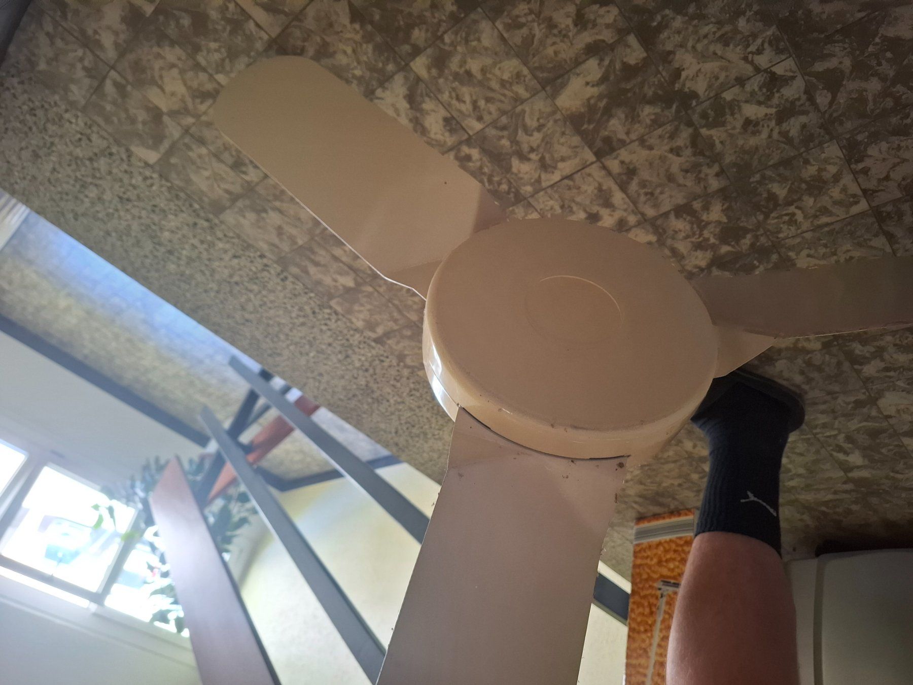 Ventilatori: Ventilatore da appendere al soffitto – Usato da Fribourg venduto da Lorenzopeduzzi