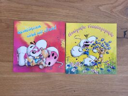 Diddl alte vintage SonderPostkarten Set Nr. 1 und 4