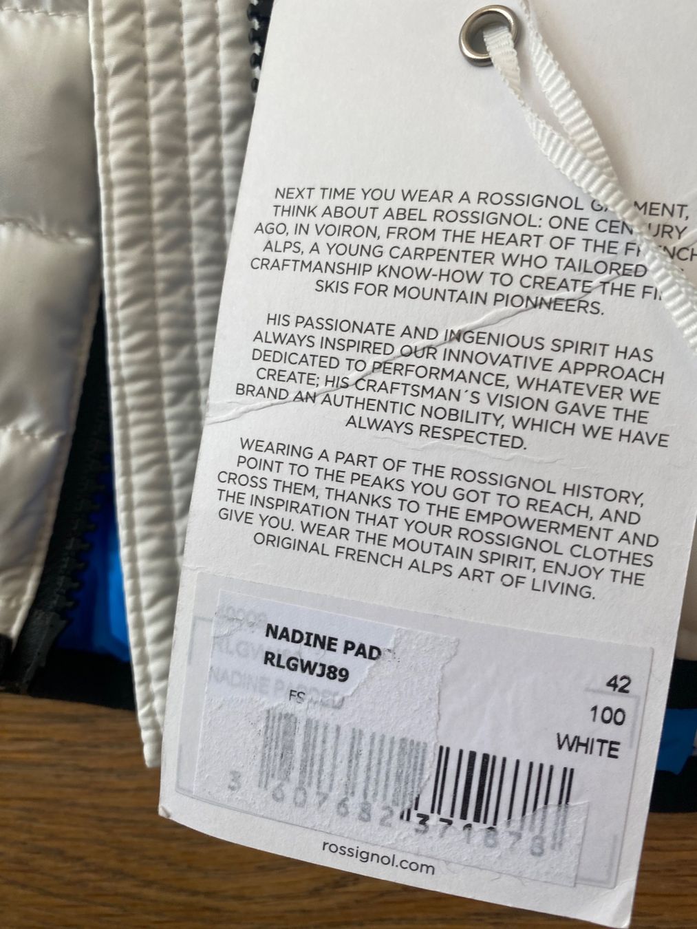 Rossignol Giacche: Leichte Daunenjacke Rossignol – Nuovo e nell'imballaggio originale da Baar venduto da rel_9lvy 2
