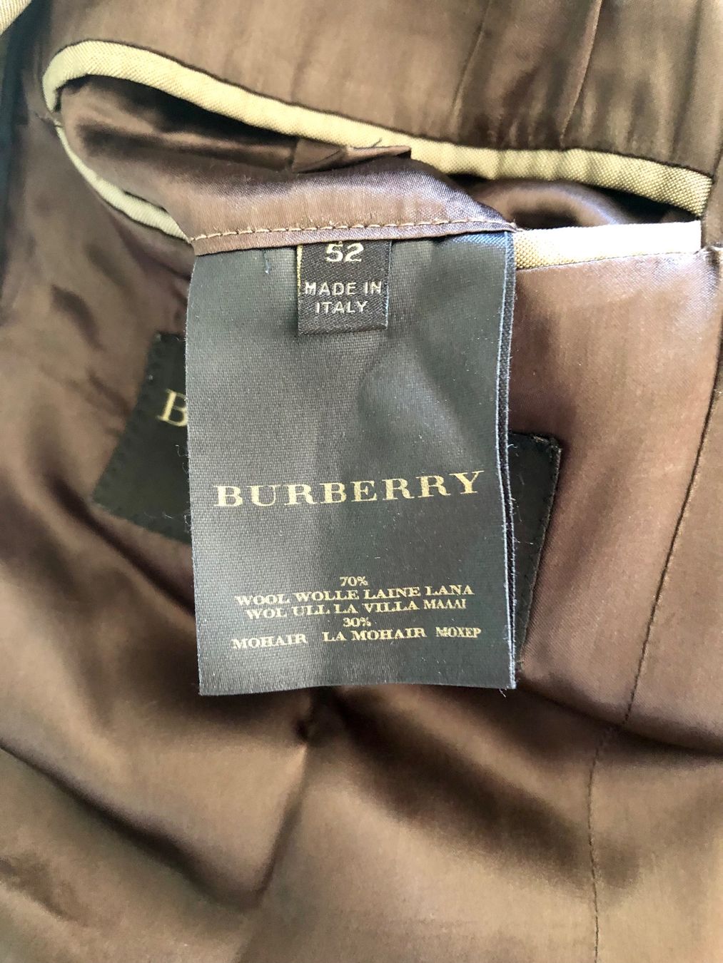 Burberry Giacche: Burberry Woll Sakko, Grösse 52 – Usato da Brienz BE venduto da Kokolea84 6