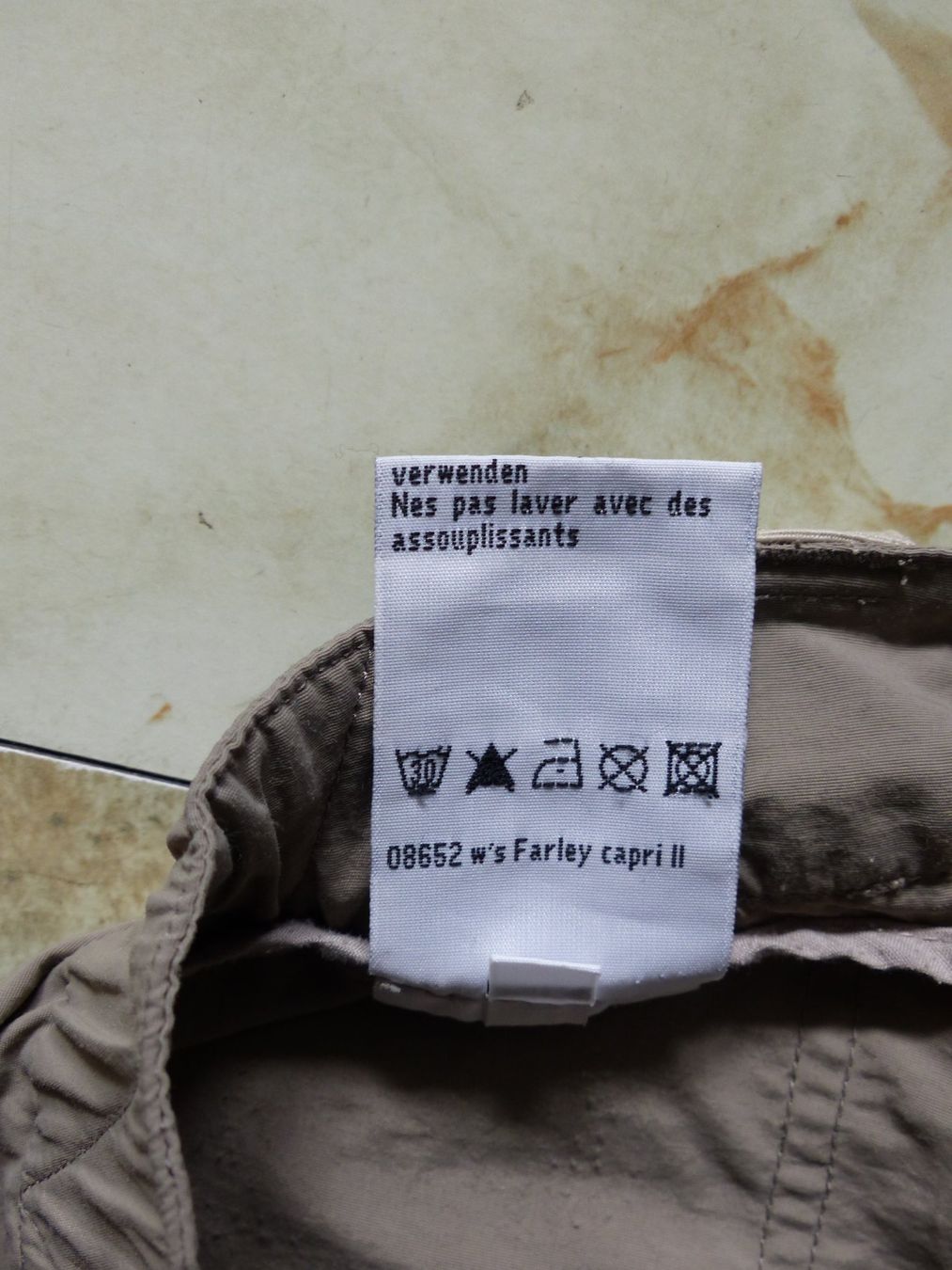 Vaude Hosen: VAUDE Outdoor-/Wander-Freizeithose Gr. 42 / 3/4 – Gebraucht aus Ostermundigen von Phoenix64 5