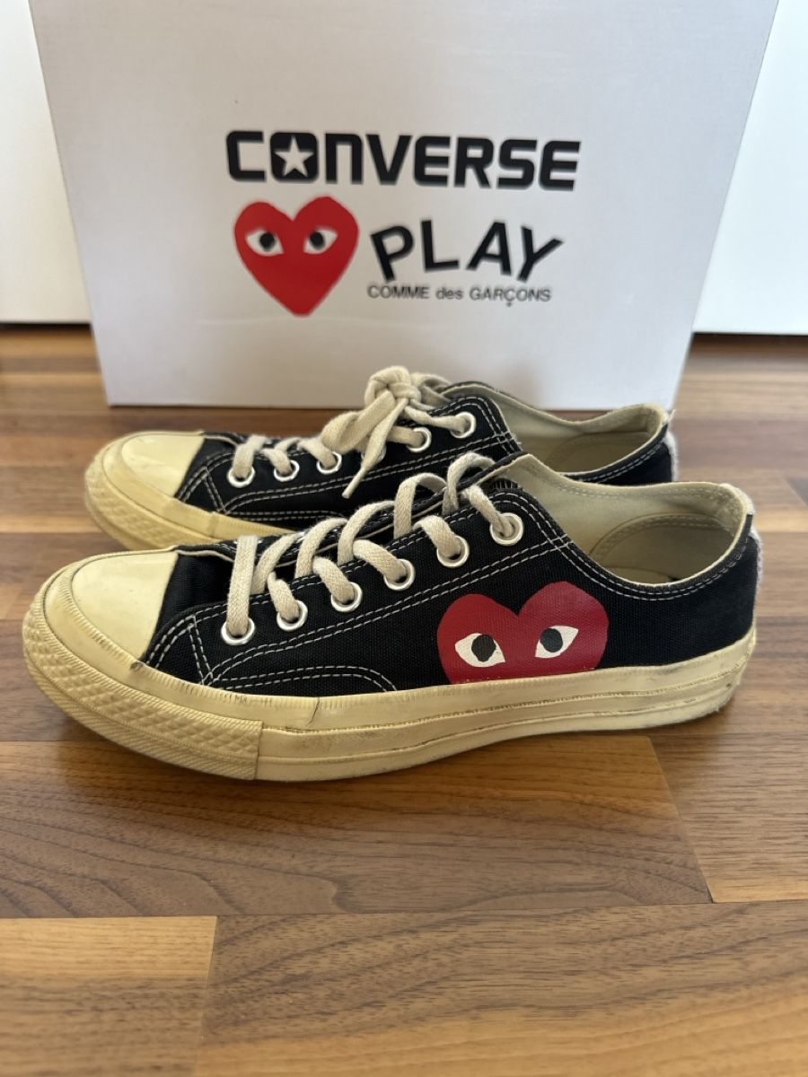 Comme Des Garcons Herrenschuhe: Converse Comme des Garcons - 2er Set, gebraucht – Gebraucht aus Schlieren von Chabuh 1