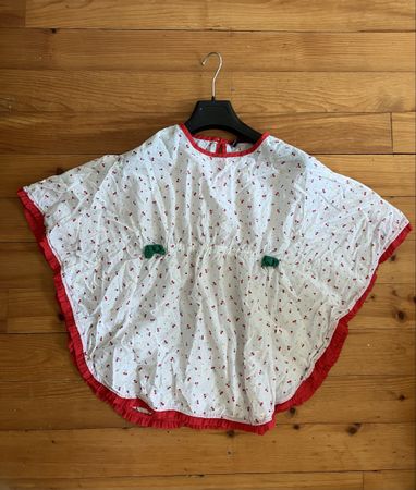 Tunique Sergent major blanc et rouge