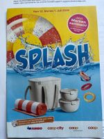 EINE (1) VOLLE SAMMELKARTE "SPLASH" von COOP à 40 MARKEN
