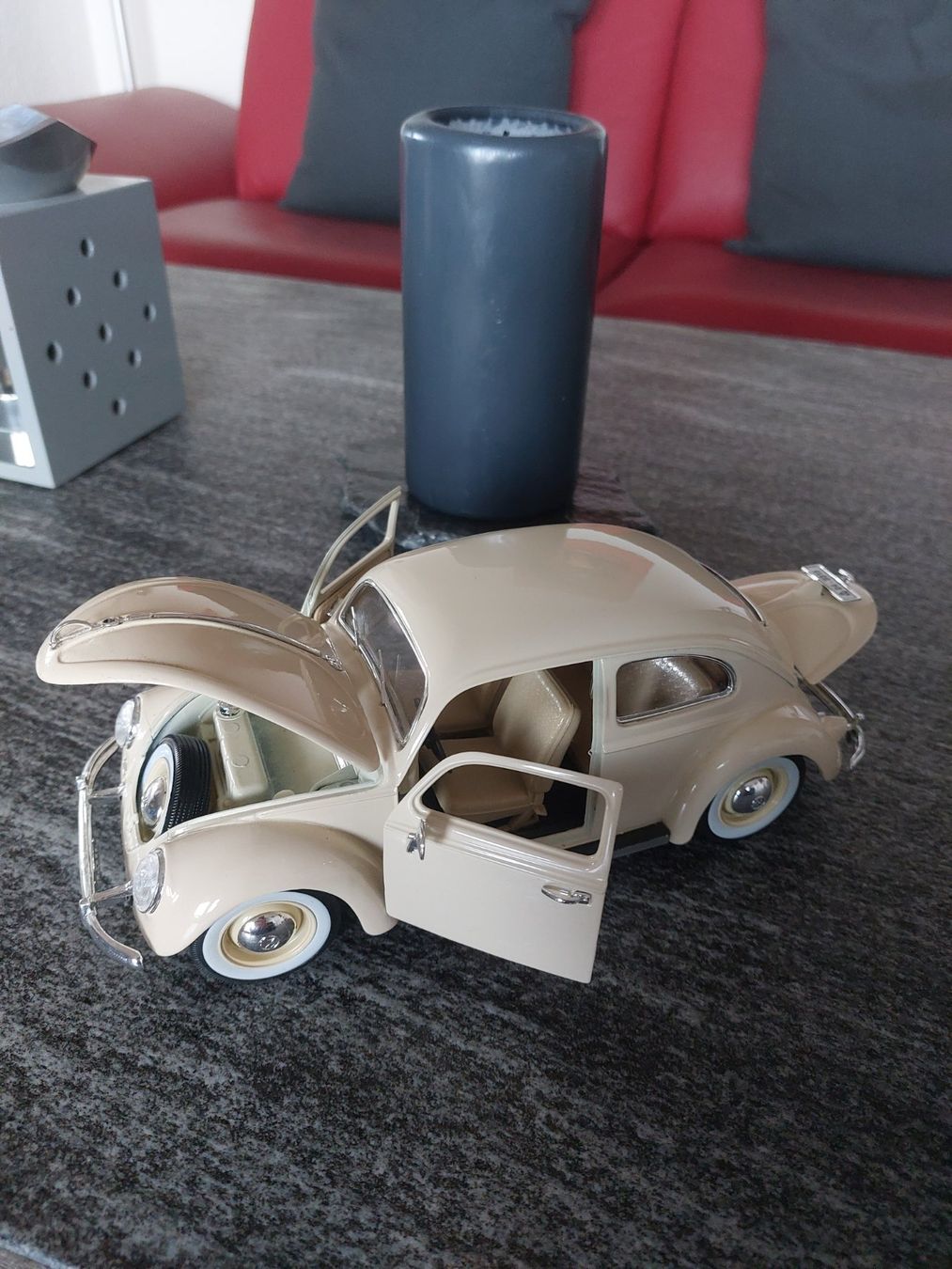 Volkswagen Modellini d'auto: VW Käfer 1955 Burago Nummeriert – Usato da Bremgarten AG venduto da marcelbu62