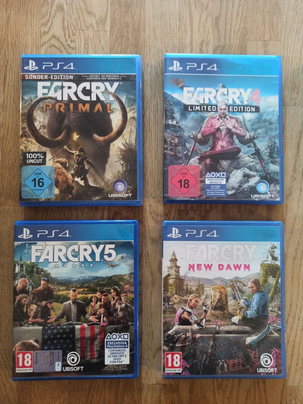 Spiele: Sammlung Spiele TOP - Far Cry Bundle Mega-Mix PS4 / PS5 – Gebraucht aus Oberweningen von mar_87mx
